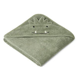 Liewood | Augusta Hooded Towel - Faune Green | THE FIND