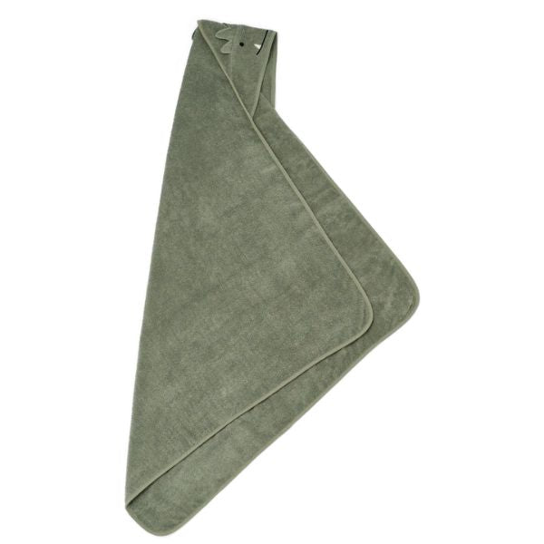 Liewood | Augusta Hooded Towel - Faune Green | THE FIND
