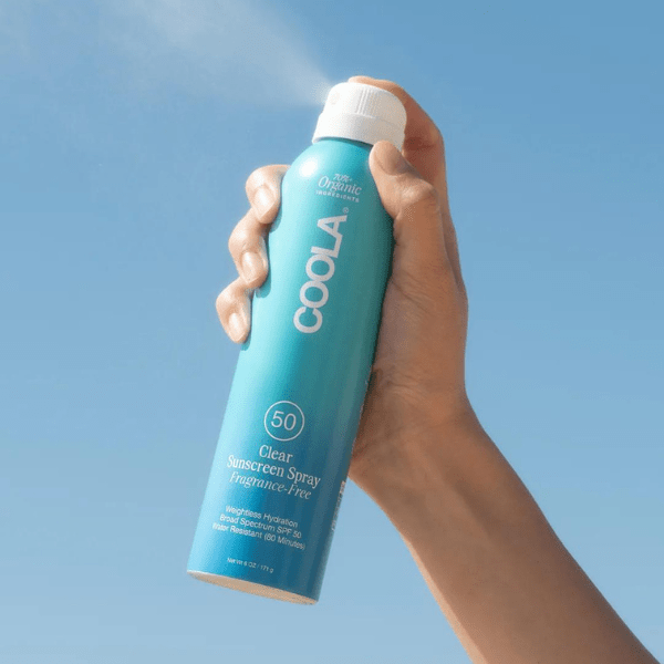 Coola | Organic Sunscreen Spray SPF50 - Fragrance Free | THE FIND