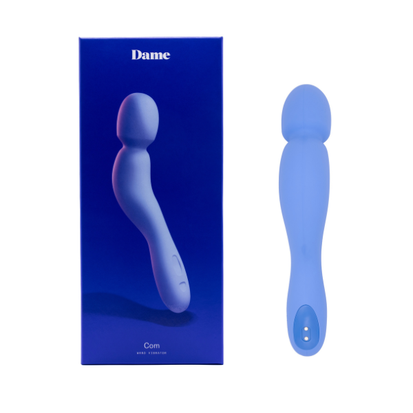 Dame | Com Wand Vibrator - Periwinkle | THE FIND