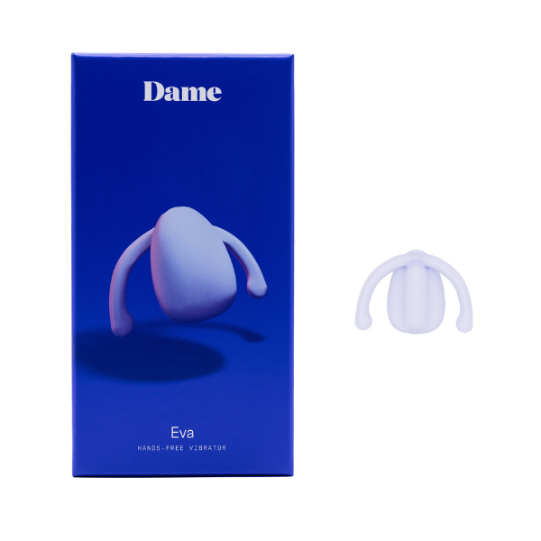 Dame | Eva Hands Free Vibrator - Ice | THE FIND
