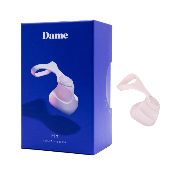 Dame | Fin Finger Vibrator - Quartz | THE FIND