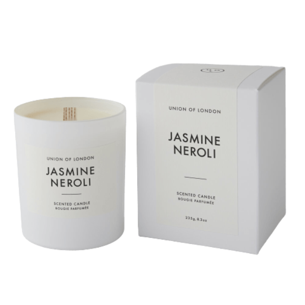 Union Of London | Jasmine Neroli Candle White - Large | THE FIND