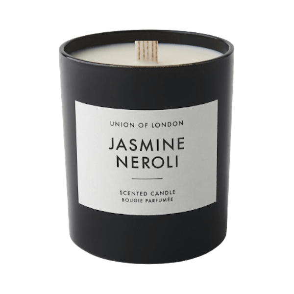 Union Of London | Jasmine Neroli Candle Black - Large | THE FIND