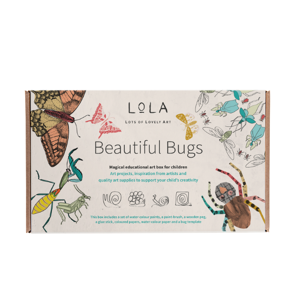 Lots of Lovely Art | Beautiful Bugs Art Box for Children | THE FIND