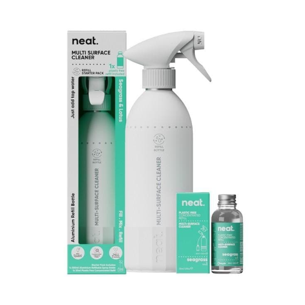 neat | Concentrated Cleaning Refill Starter Pack - Seagrass & Lotus | THE FIND