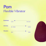 Dame - Pom Flexible Vibrator - Plum - THE FIND
