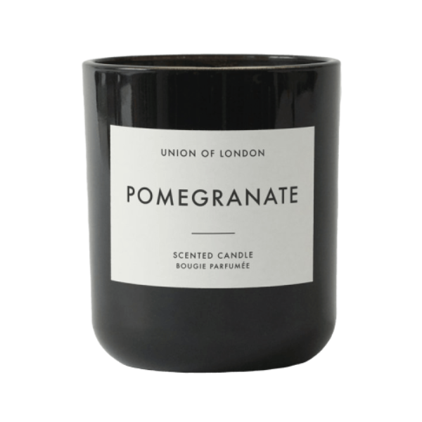 Union Of London | Pomegranate Candle - Black | THE FIND