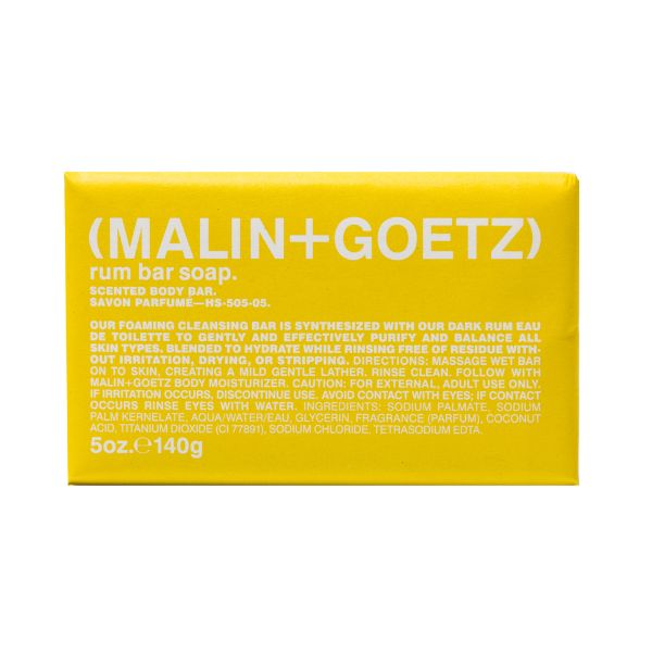 Malin+Goetz | Rum Bar Soap - 140g | THE FIND