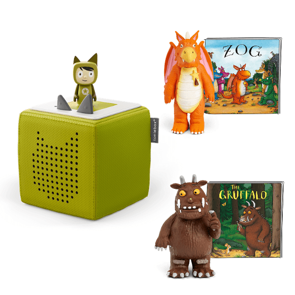 Tonies | Toniebox and Julia Donaldson Tonie Bundle - Green | THE FIND