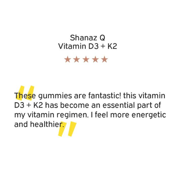 Nutriburst | Vitamin D3 + K2 - 60 Gummies | THE FIND