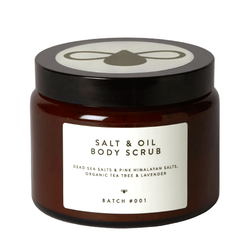 Batch 001 | Salt & Oil Body Scrub Tea Tree & Lavender | THE FIND
