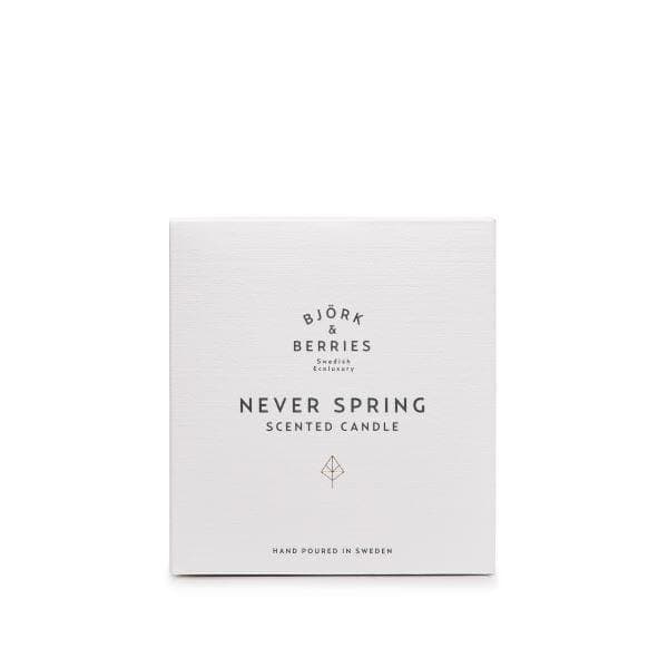 Bjork & Berries | Never Spring Scented Candle - 220g | THE FIND