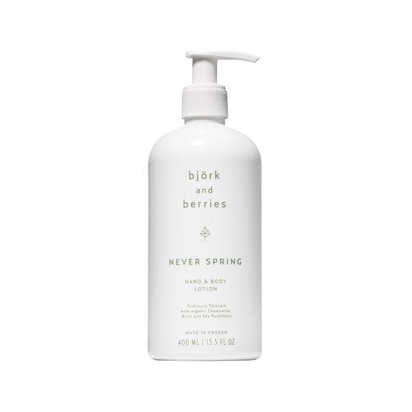 Bjork & Berries |Never Spring Hand & Body Lotion 400ml | THE FIND