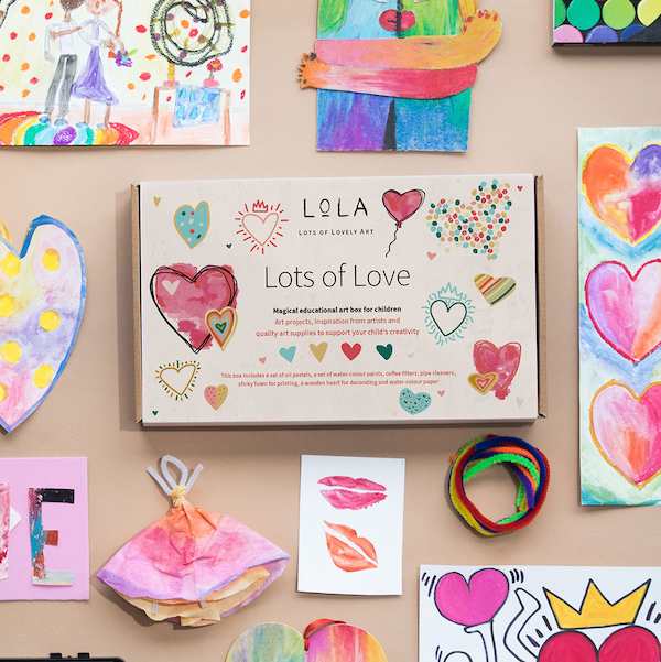 Lots Of Lovely Art | Lots of Love Art Box  | THE FIND