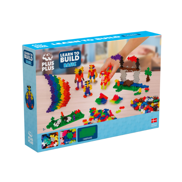 Plus-Plus | Basic Learn To Build - 600pcs. | THE FIND