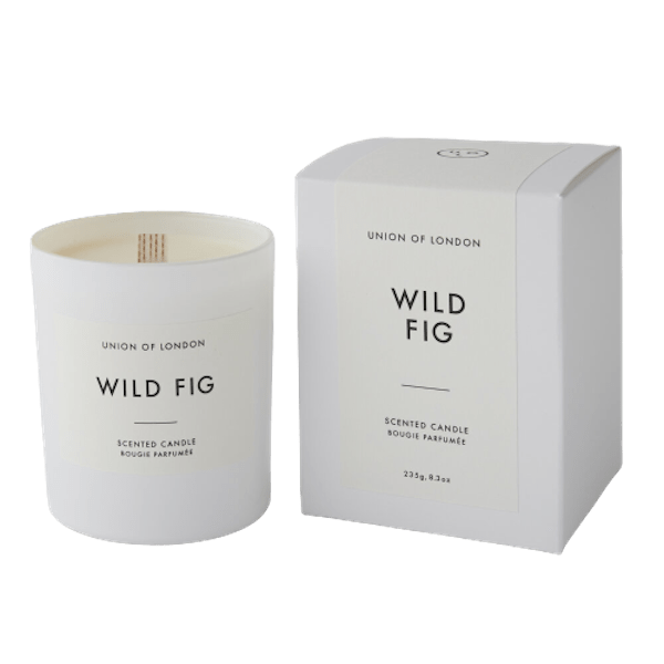Union Of London | Wild Fig Candle - White - Large | THE FIND