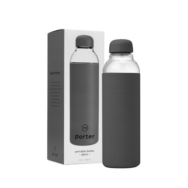 W&P Porter | The Porter Water Bottle - Charcoal 20oz | THE FIND