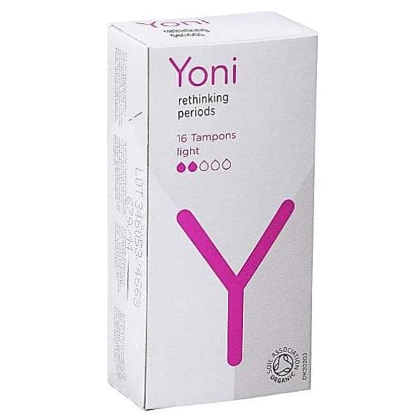 Yoni | Organic Cotton Tampons - Light | THE FIND