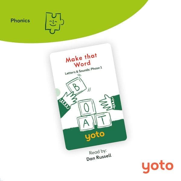 Yoto | Phonics - Letters & Sounds Phase One  | THE FIND